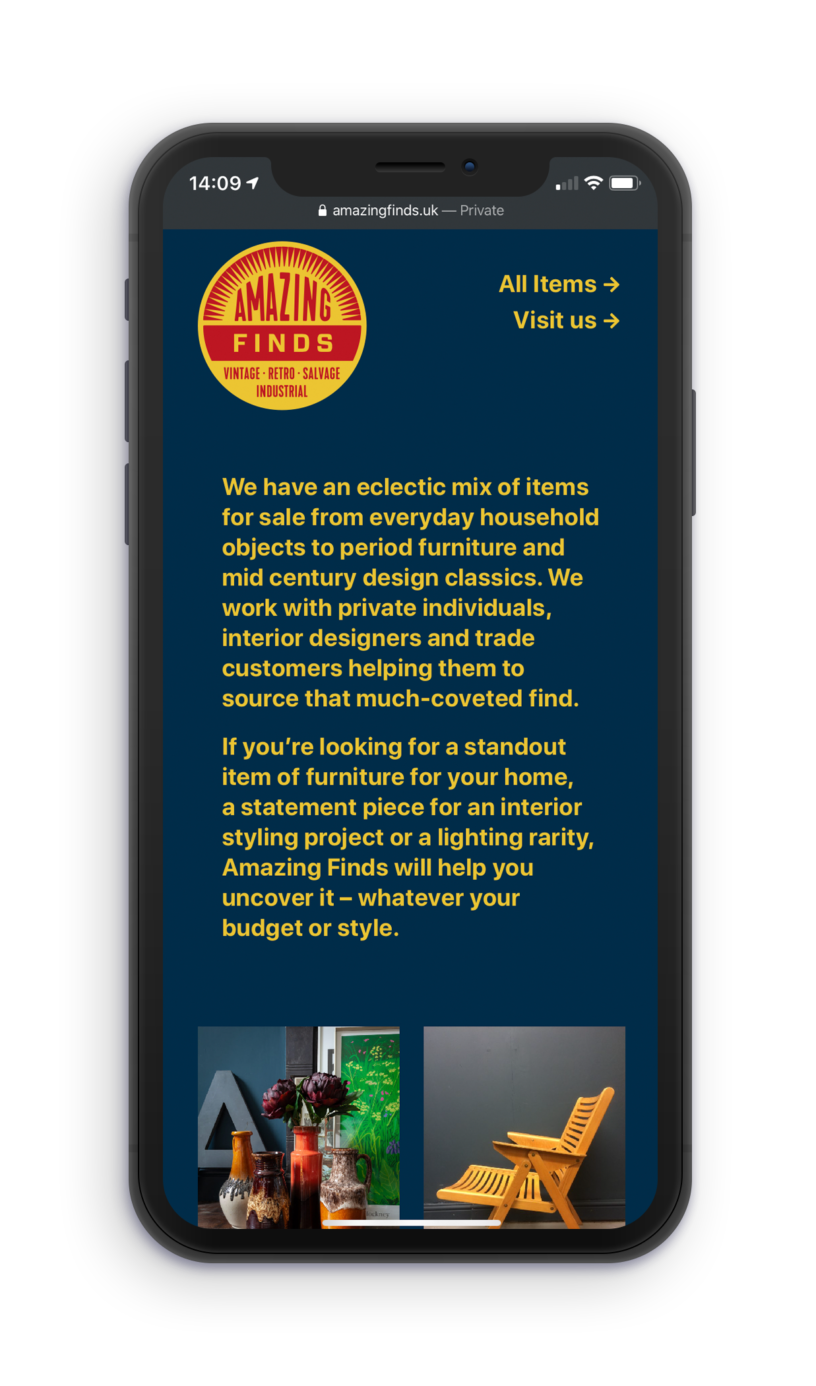 AF home page text